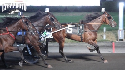 Blågul trippel på Pocono Downs