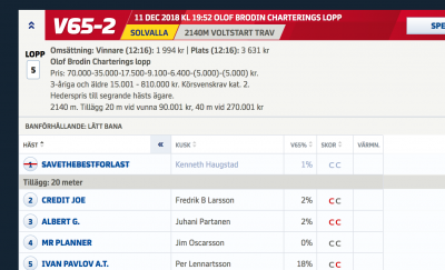 Strykning utan förändring