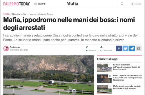 Kuskar riggade lopp – med maffian