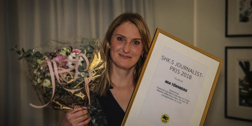 Mia Törnberg prisad