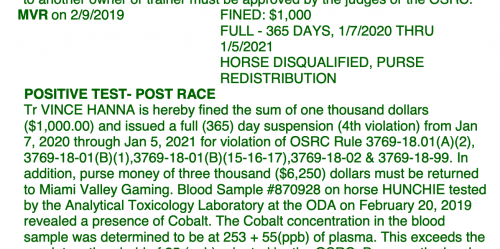 Nya fall av kobolt-doping