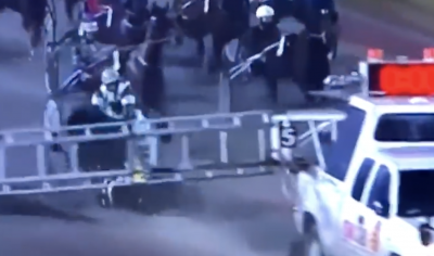 Otäck olycka på Färjestad