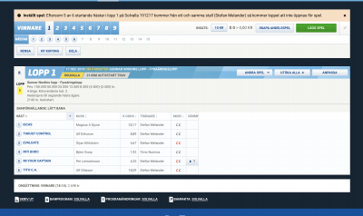 Spel i lopp trots att spelet var stängt