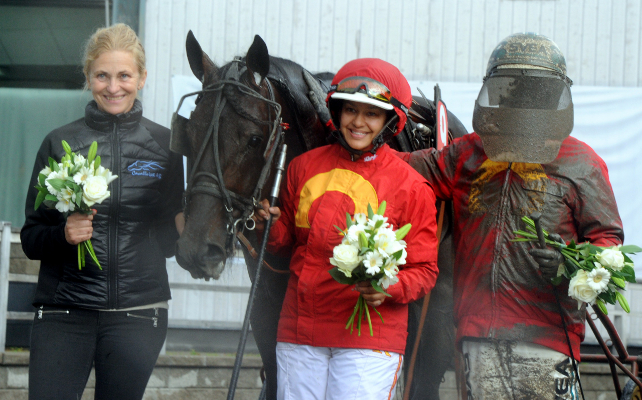 Catarina Lundström, Hell Bent For Am, Sabine Kagebrandt och Örjan Kihlström. Foto: Adam Ström/stalltz.se