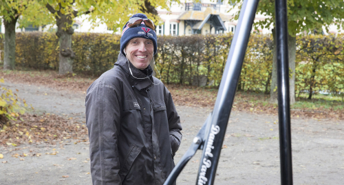 Urstarkt montéfält på Åby