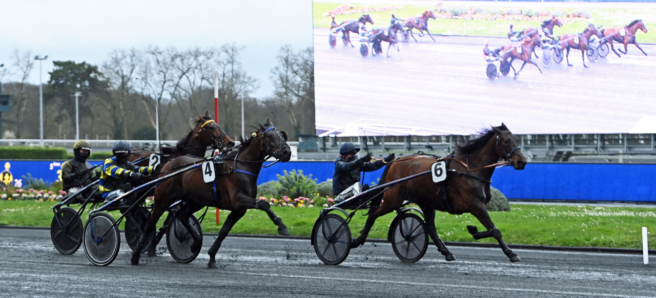 Havanaise och Frank Nivard vinner från spets. Foto: Gerard Forni