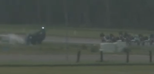 Vilket dopp av startbilen!