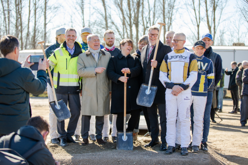 Första spadtaget på Jägersro