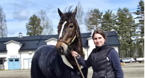 Ella tog första segern med Trönö Borka