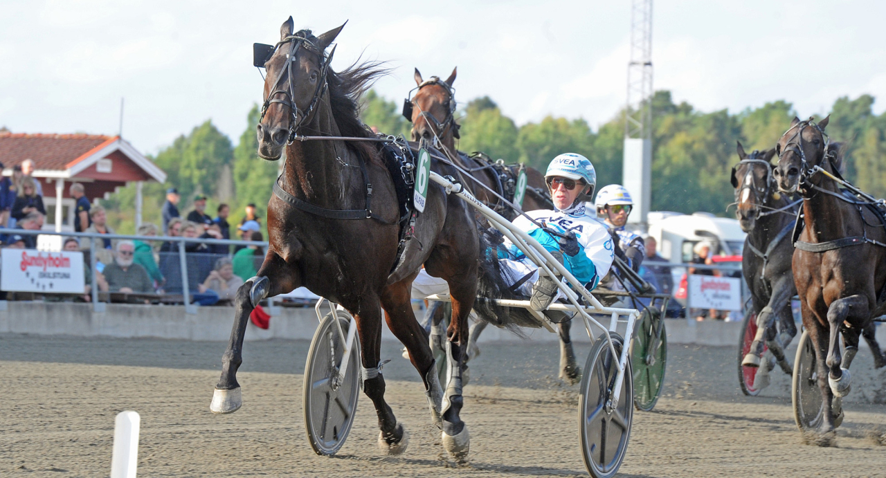 Daniel Redén-tränade Admiral As och Örjan Kihlström. Foto: Adam Ström/stalltz.se