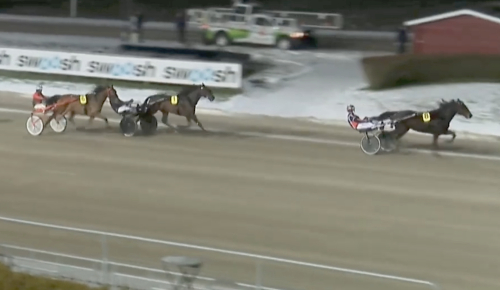 Gibson spräckte nollan