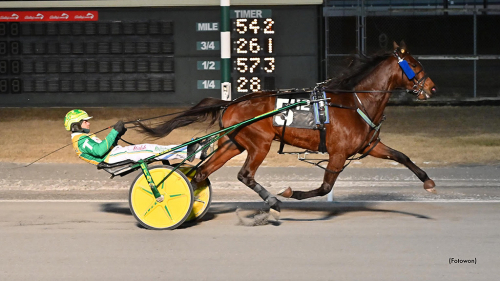 Femte raka för Benjamin