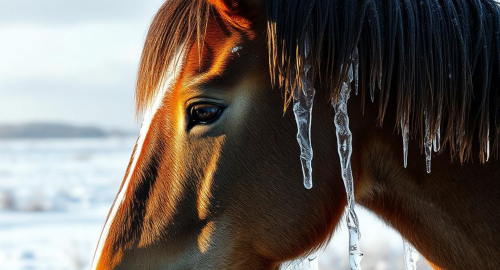Ensam häst på startlinjen