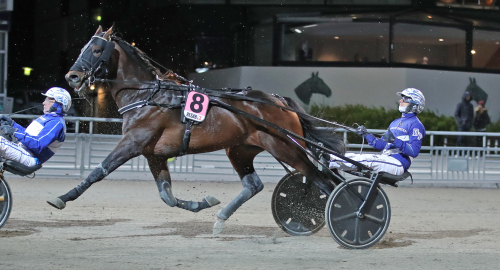 Han tävlar för Salming