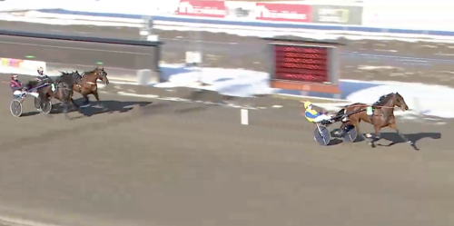 Dansade undan på 1.12,9