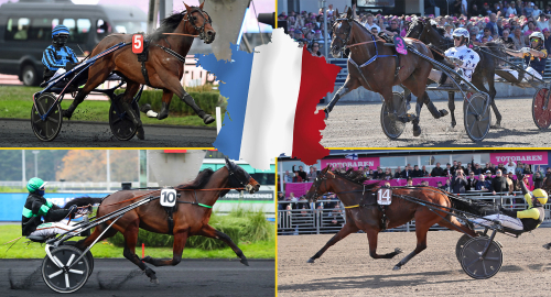 Franska laget till Solvalla