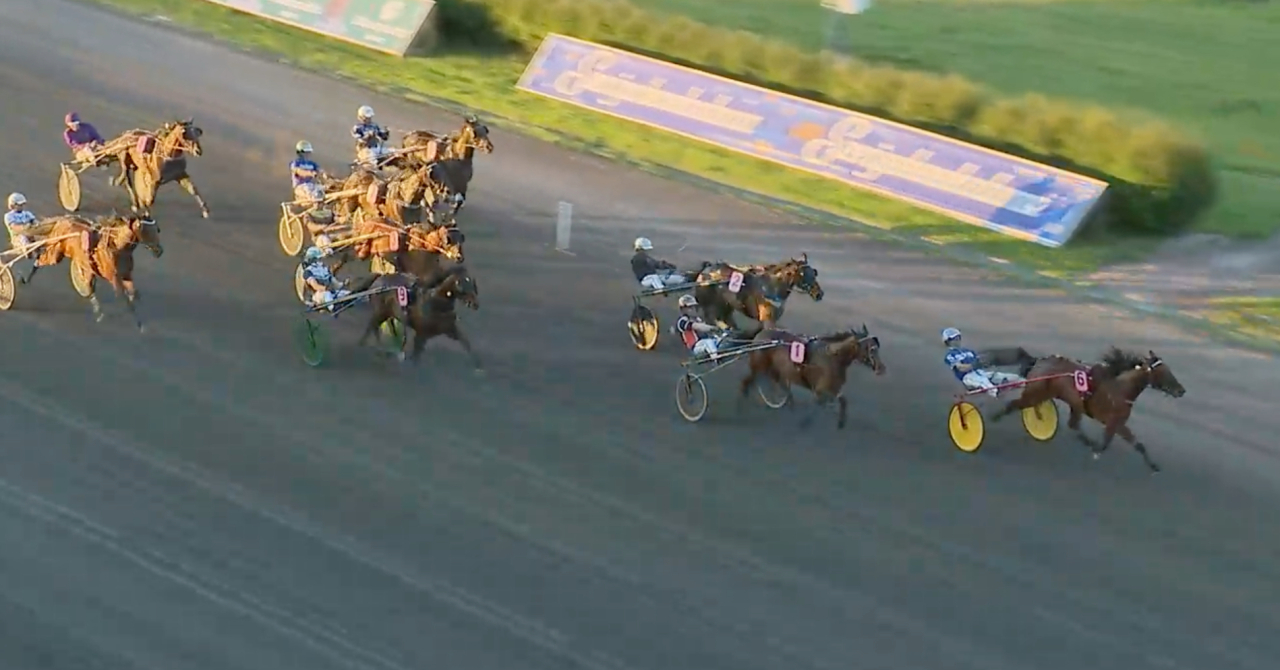 Cashman J.R. vinner Juliloppet i Örebro.
Skärmbild ATG-live