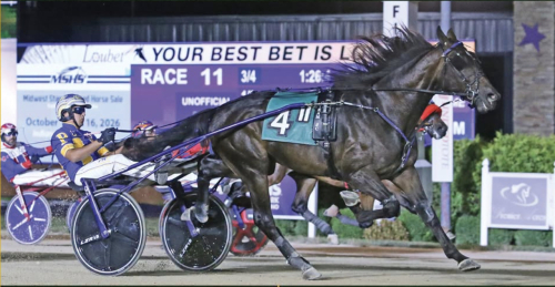 Blågult i topp på Hoosier Park