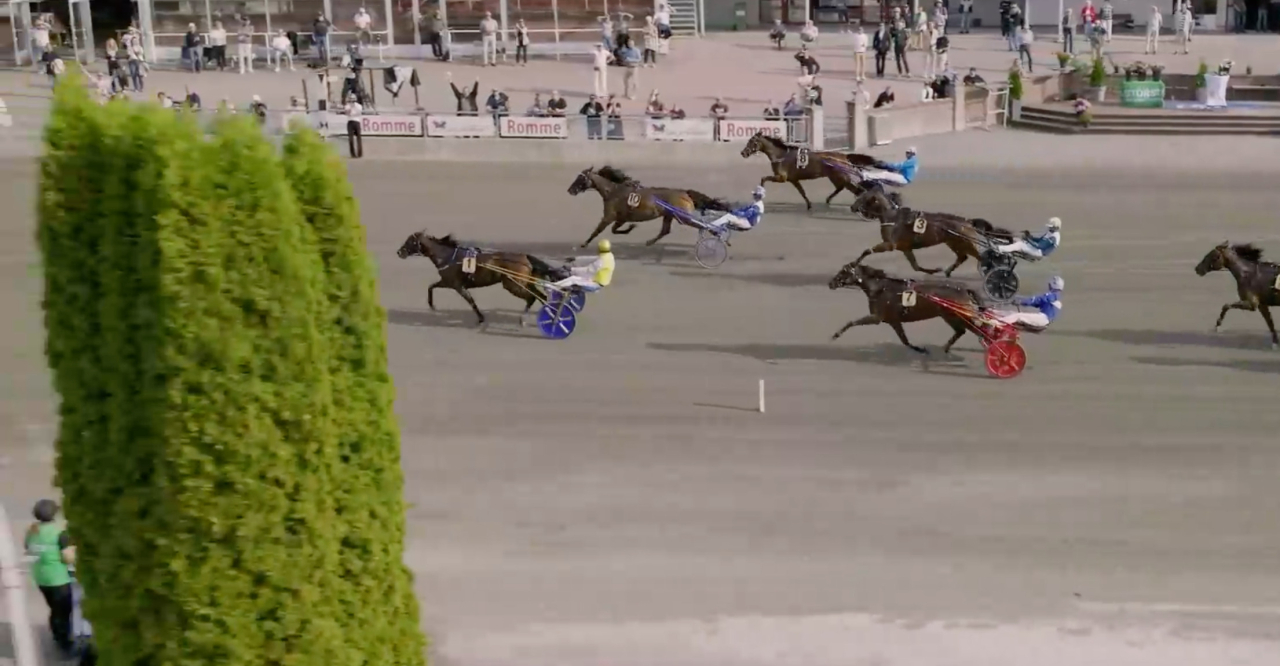 Thai Medina vann E3 på Romme för Björn Goop.
Skärmbild ATG-live