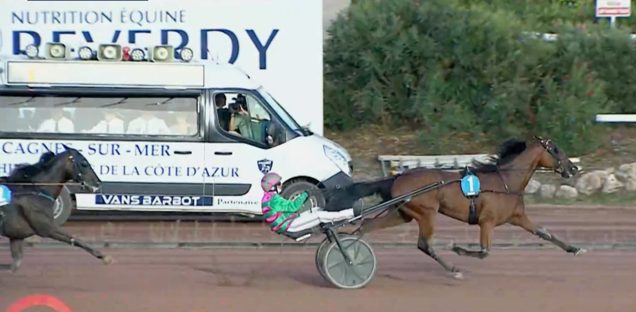 Cobra Killer Gar och Gabriele Gelormini.
Skärmbild LeTrot